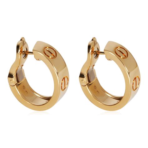 cartier love earrings|cartier love earrings for women.